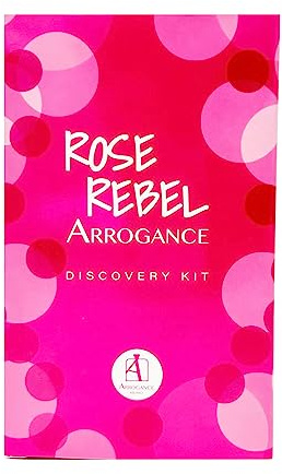 Arrogance Rose Rebel Geschenkset Duschgel und Körpermilch Parfümiert, 200 ml