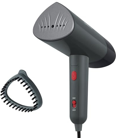 Sunbeam 1520W Handheld Clothes Steamer Dual Voltage 25-Second Heat-Up