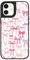 Ehreus for iPhone 11 Phone Case, Cute Coquette Aesthetic Pink Bow Pattern Shock-Absorbent Protective iPhone 11 Case for Women Girls Girly