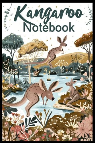 Kangaroo Notebook: Wide Ruled Journal for All Ages