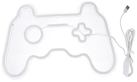 WOONEKY Luce Al Neon Decorativa A Forma Di Controller Di Gioco Luce Notturna Per Camera Da Letto Per Ages Bar