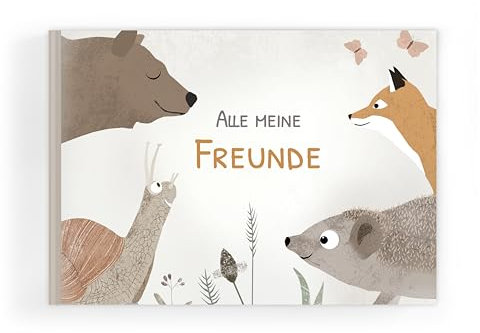 Freundebuch - Alle meine Freunde I Kindergarten und Grundschule