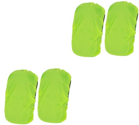 Gogogmee 4stücke Fahrrad Taschen Regenabdeckung Wasserdichtes Design Für Lenkertaschen Elastische Schutzhülle Für Fahrradzubehör Schutz Vor Regen Und Schmutz