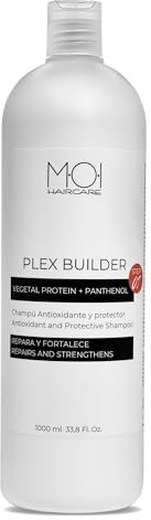 PLEX BUILDER Shampoo mit pflanzlichem Protein und Panthenol stärkt und stellt das Haar wieder her, 1000 ml MOI HAIRCARE