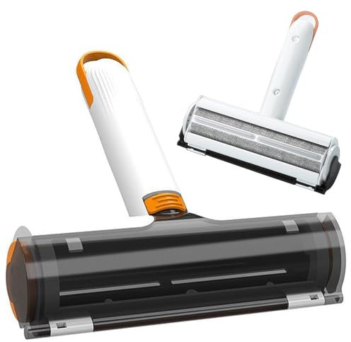 MILIWAN Tierhaarentferner Fusselrolle für Hundehaare und Katzenhaare Fusselbürste für Tierhaar Wiederverwendbar für Sofa, Auto, Kleidung, Kratzbaum Katzenhaarentferner Abwaschbar