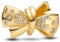 GHMIOU Charms 925 Sterling Silber Charm Anhänger für Armband Charm Bead Pendant für Europäische Armbänder Halsketten Schmuck Geschenk für Damen Frauen (Golden Bogen)