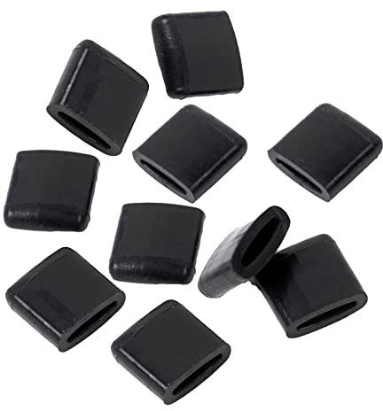 10 gommini di ricambio in gomma anti-graffio per vassoio dell'aria