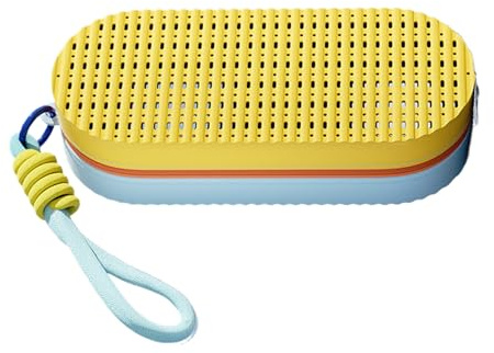 Goggle Case, Protective Swim Glasses Case With Lanyard, Silicone Hard Shell Portable Storage Organizer For Goggle, Eyewear, Or Small Tools, Durable Zipper Closure And Compact Design For Pool, 20x8x5cm