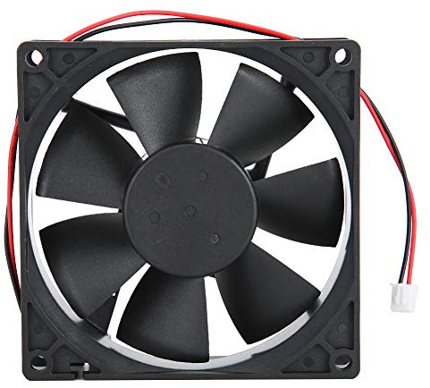 Hidyliu Ventola Dissipatore di Calore di Raffreddamento Ad Alte Prestazioni 24 V per Inverter e Saldatrice - 0,40 A, 9 CM, PBT con Fibra di Vetro