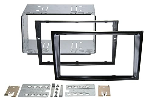 Doppel-DIN Radioblende Opel Antara/Tigra/Corsa/Astra/Zafira Klavierlack