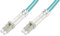 DIGITUS DK-2533-20/3 – Glasfaserkabel OM3 – 20 m – LC zu LC – Duplex LWL Kabel – 1/10/40/100 Gbit/s – MM Multimode Glasfaser LAN Kabel – Fasertyp: 50/125 µ – Türkis (Aqua)