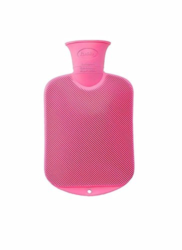 Fashy Kinderwärmflasche Halblamelle 0.8L - Made in Germany (rosa)