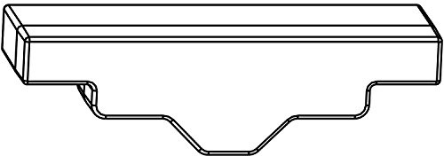 MACO Fiber-Therm Dichtungsstück für Fixflügel, silber (454882)