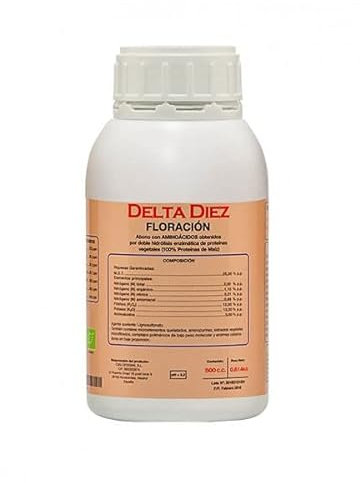 Abono para la floración de Cannabiogen Delta 10 Diez® (500ml)