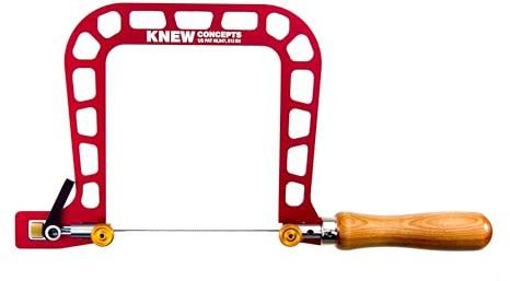 Knew Concepts Scie à frette Scie Sauteuse avec levier de tension 12,7 cm