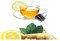 Tisana Naturale Limone e Zenzero Capsule Compatibili Nespresso (50 PZ) Kickkick Made in Italy Infuso Digestivo Zenzero e Limone Bevanda Solubile per Macchina Caffè Nespresso