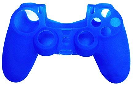 OSTENT Custodia morbida per custodia protettiva in gel di silicone Custodia morbida compatibile per controller Sony PS4 - colore blu