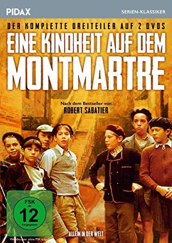 Eine Kindheit auf dem Montmartre (Allein in der Welt) / Der komplette Dreiteiler nach dem Bestseller von Robert Sabatier (Pidax Serien-Klassiker) [2 DVDs]