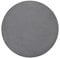 Primaflor Kinderteppich Einfarbig - SITZKREIS - Grau - Rund 67 cm - Velour-Kurzflor-Teppich für Kinderzimmer, Kindergärten und Schulen - Hochwertiger Spielteppich
