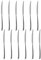 Cuchillo Acero Inox.18/10, Grosor 5 mm, Cubertería Tena-Summa, (12 unidadess)