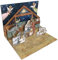 Lang Weihnachtskarten Krippen-Pop-Up-Weihnachtskarten, 3D-Pop-Up-Design mit wunderschöner Weihnachtskunst von Susan Winget, perfekt für die Feier der wahren Bedeutung von Weihnachten (2005102)