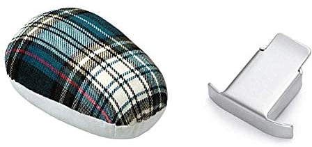 Prym Tailor's Ham for Ironing-Out Curved Seams, Polyester blend, Multi-Colour, 20 x 14 x 10 cm & Magnetic Seam Guide