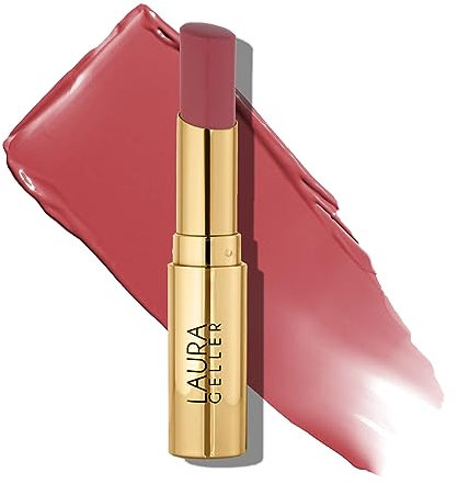 LAURA GELLER NEW YORK Jelly Balm Moisturising Tinted Lip Balm (Figger than Life) With Hydrating Vitamin E, Semi-Shine Finish With Juicy Lip-Stick Colour, Coloured For Smooth & Glossier Lips