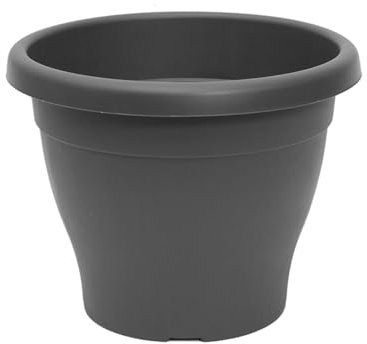 Jardin202 - Maceta Mediterranea Gris | Seleccione la Medida| Varias Medidas | 35 cm -
