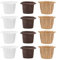 PRETYZOOM 90pcs jumbo muffin liners cupcake tulip baking cups pans simply baked cup- Muffin Paper Cups Oil- proof Cupcake Holders- Baking Supplies (Mixed Color)