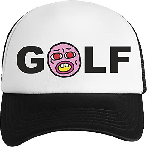 Golf and Cherry Boys Girls Baseball Classic Cap Unisex Adjustable Snapback