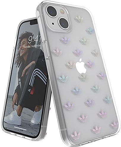 adidas Designed for iPhone 13 6.1 Case, Drop Proof Case, Raised Edges, Original Case, Clear