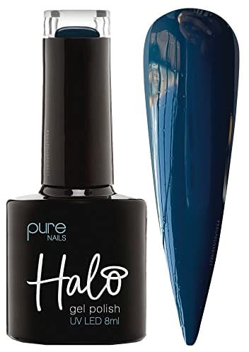 Halo Gel Polish 8ml - Liberty. UV/LED Gel Nail Polish, Long Lasting & Easy To Apply. Nail Art Colours For Manicure & Pedicure. Gel Polish For Professional & Home Use.