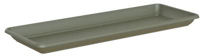 Artevasi Venezia Sottovaso Rettangolare 50cm Verde secco