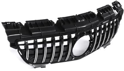 Griglia Anteriore Panamericana GT-R per Mercedes Classe SLK R172 2011-2016 Lamelle Cromate Compatibile Distronic
