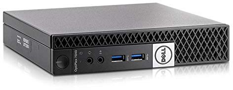 Dell Optiplex 7040 Micro USFF Intel Quad Core i5 1TB SSD Hard Drive 16GB Memoria Windows 10 Pro Business Desktop Computer Mini PC (ricondizionato), Nero - Antracite