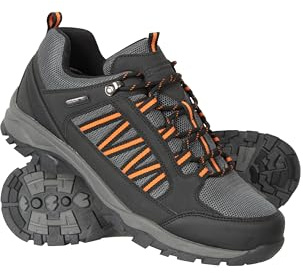 Mountain Warehouse Path wasserdichte Herrenschuhe Schwarz Herren-Schuhgröße 43 EU