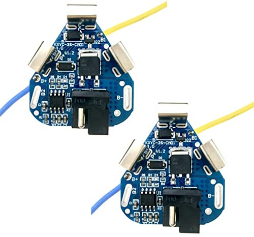 Duendhd 2X 10.8V 12.6V 40A BMS 18650 Lithium Battery Board BMS for Screwdriver Shura Shurika Battery 12V Battery Replace