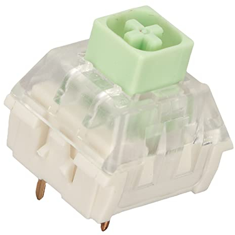 Naroote Tastaturschalter, Mechanische Tastaturschalter, 30 Stück, Staubdicht, Hohe Stabilität, Hot-Swap-fähig, DIY für Laptop (Jade-Schalter)