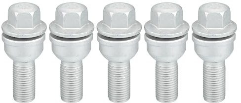 QUARKZMAN M14x1.5 Radmuttern passend für Audi A8 Nr. 8R0601295-5 Stück