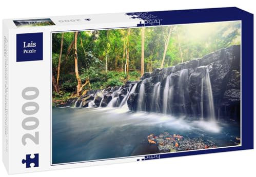 Lais Puzzle Erstaunlich schöne Sam LAN Wasserfälle, Khao Sam LAN National Park, Saraburi Provinz Thailand 2000 Teile