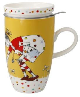 Teetasse mit Deckel und Sieb Kleine Dinge Barbara Freundlieb