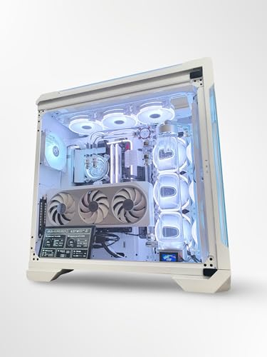 VIXIA PC para juegos personalizada refrigerada por agua de alta gama - Intel Core i7 14700K 5.6GHz - GeForce RTX 4080 Super DDR6X 16GB - DDR5 64GB 6000MHz - PCIe4.0 M.2 NVME 2TB - Blanco - VXS-100W