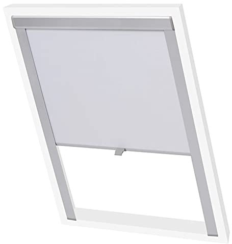 Sufrk Verdunkelungsrollo Rollos FüR Fenster Verdunklungsrollo Weiß FK06