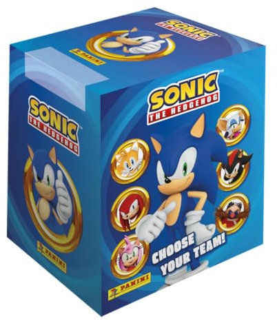 Panini Sonic the Hedgehog - Wähle dein Team Sticker (Box mit 36 Tüten)