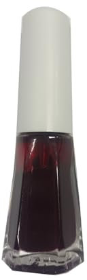 NEEXUAAN Nail Polish Quick Dry Nail Polish Cherry Red Nail Varnish Chip Resistant Streak Free Long Lasting Brightening for Girls Women,0.35 fl oz (purplish red, 1PCS)