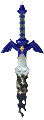 Hallmark Keepsake Weihnachten Ornament 2025 Nintendo The Legend of Zelda Tears of The Kingdom Decayed Master Sword Metal Gifts for Gamers
