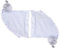Lot de 280 sacs de rechange tout usage, sacs de nettoyage de piscine avec fermeture éclair, pour Polaris 280/480 nettoyeur de piscine K13/K16