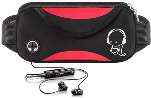 Bauchtasche Kinder Schwarz Gürteltasche Laufgürtel Handy