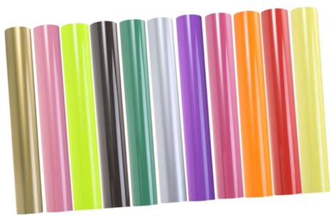 EPIGEIST Vinilo Termotransferible PU Verde para Ropa Película Adhesiva Flexible y Duradera para Camisetas Gorras Bolsas y Tejidos Fácil de Cortar con Plotter y Plancha