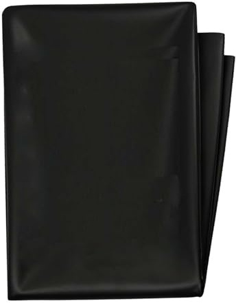 Bâche de bassin pliable en PEHD 4 x 4 m, 5 x 6 m, 7 x 10 m, 8 x 12 m, 10 x 15 m, anti-poussière, pour bassins extérieurs, réservoirs, piscines de jardin, résistante aux UV et aux déchirures.(6x7m)
